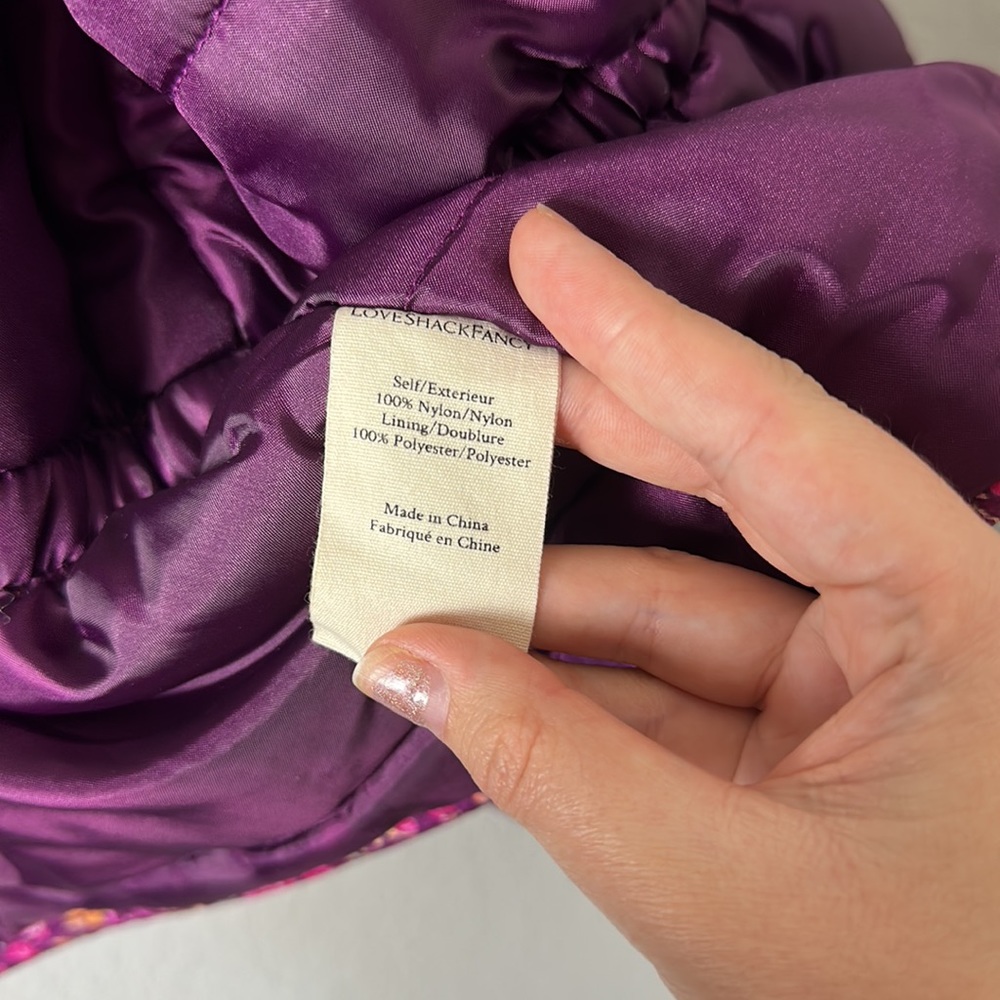 LoveShackFancy Modena Puffer Jacket - Picture 8 of 8